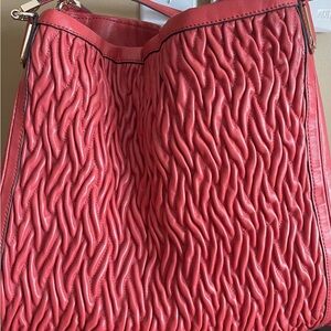 Coach handbag ( pink salmon colour)